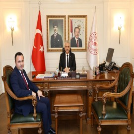 "İnsanımıza hizmette başarılar diliyoruz"