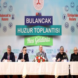 "Huzuru kalıcı kılmak en büyük hedefimiz"