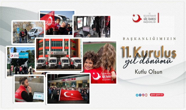 Göç İdaresi Başkanlığı 11 yaşında
