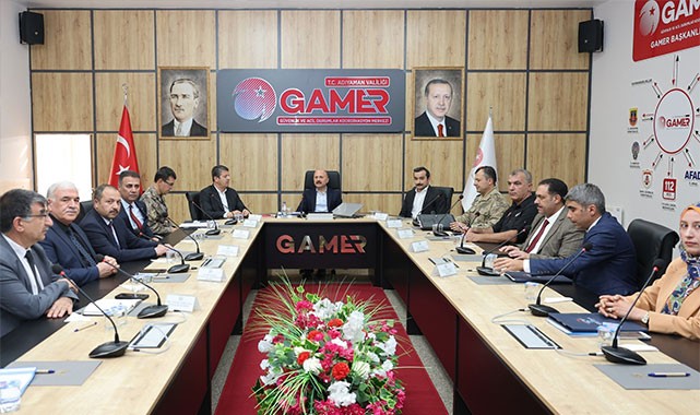 Vali Varol başkanlığında GAMER toplantısı yapıldı