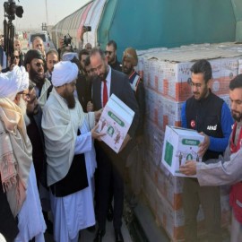 24. İyilik Treni, Afganistan’a ulaştı