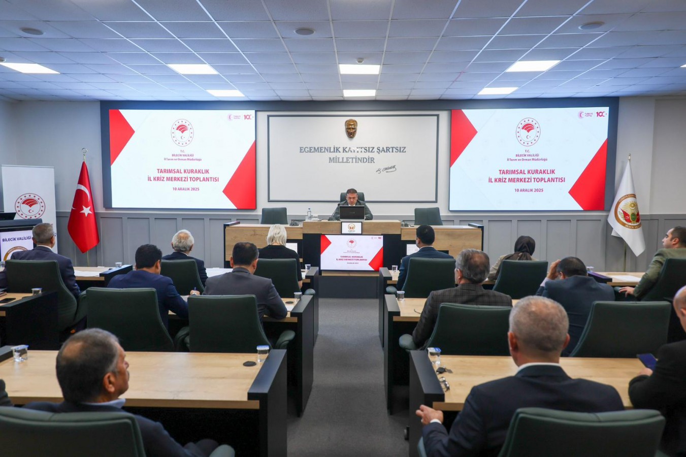 Bilecik'te kuraklıkla mücadele hız kazanıyor;