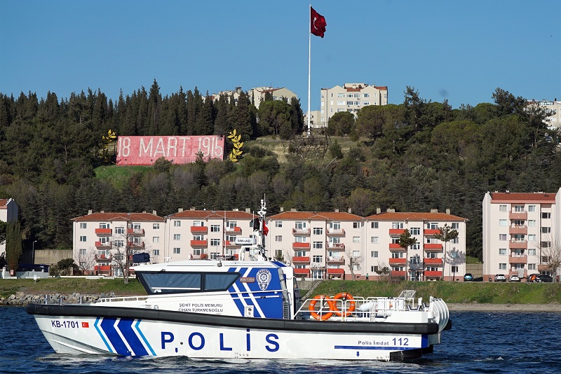 Karakol botuna şehit polisin ismi verildi