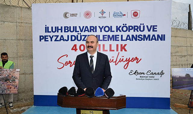 ''Bu proje tamamlandığında Batmanlılar ‘İyi ki bu şehirde yaşıyorum’ diyecek''