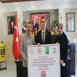 Demirözü’nde 'Tütünsüz Kurum' projesi devam ediyor