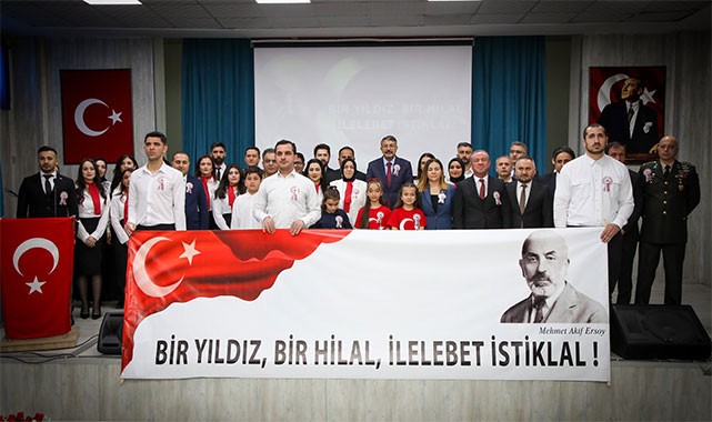 Hakkari'de İstiklal Marşı'nın yıl dönümü coşkuyla kutlandı!