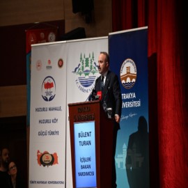 Bakan Yardımcısı Turan: Muhtarın olmadığı bir sistem düşünülemez