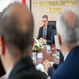 Erzurum'da tarım ve hayvancılık güçlenecek