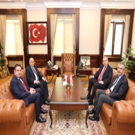 Emniyet Genel Müdürü Ali Fidan'a yoğun tebrik ziyaretleri