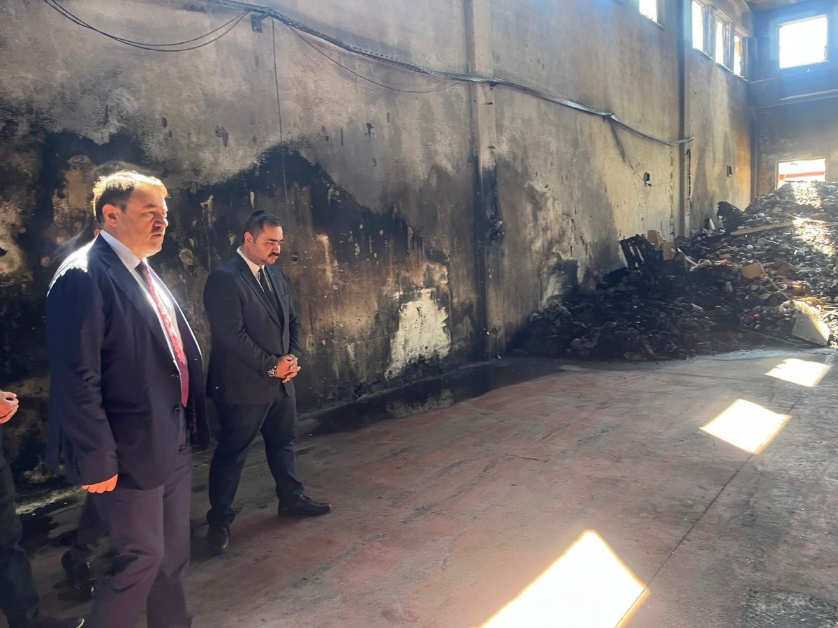 OSB'de çıkan yangının nedeni araştırılıyor