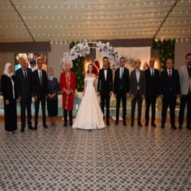 Vali Yardımcısı Seher Söyler dünya evine girdi