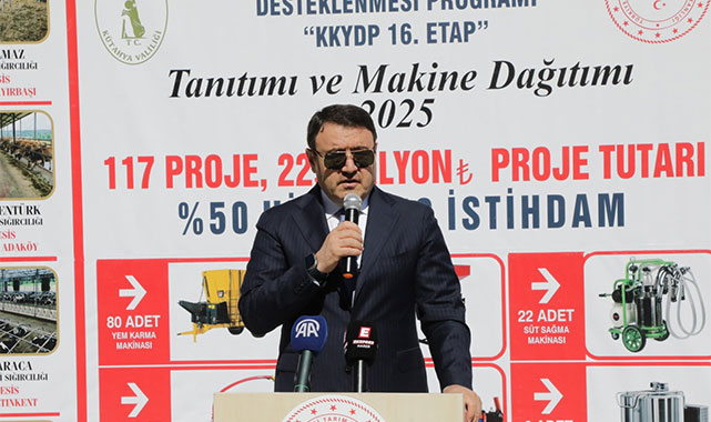 Kütahya'da kırsal kalkınma için çiftçilere tam destek;