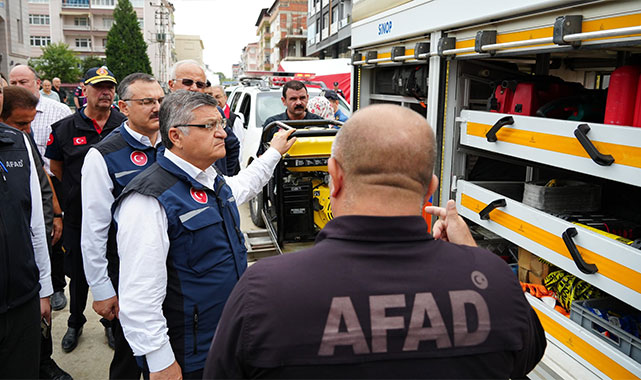 ''Afetlere karşı hazırlıklı olmayı bir kültür haline getirmek zorundayız'';