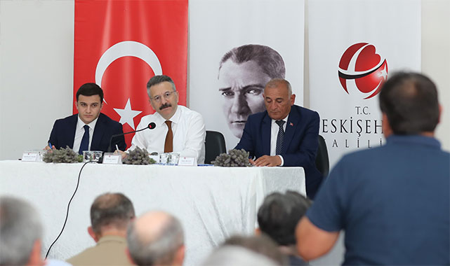 Vali Aksoy, muhtarları tek tek dinledi;