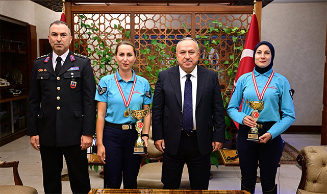 Vali Fidan, Nevşehir'in gururu JAKEM ekibini ağırladı;
