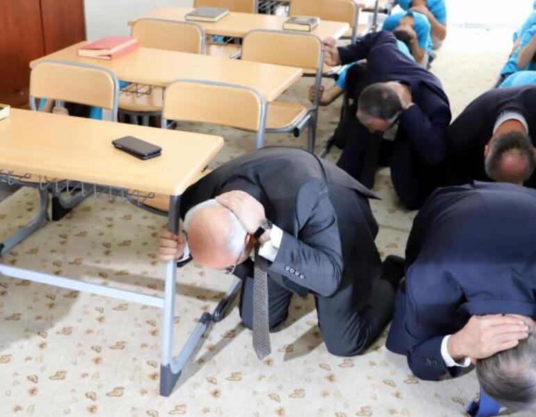 Bugün 18.57’de tatbikat var;