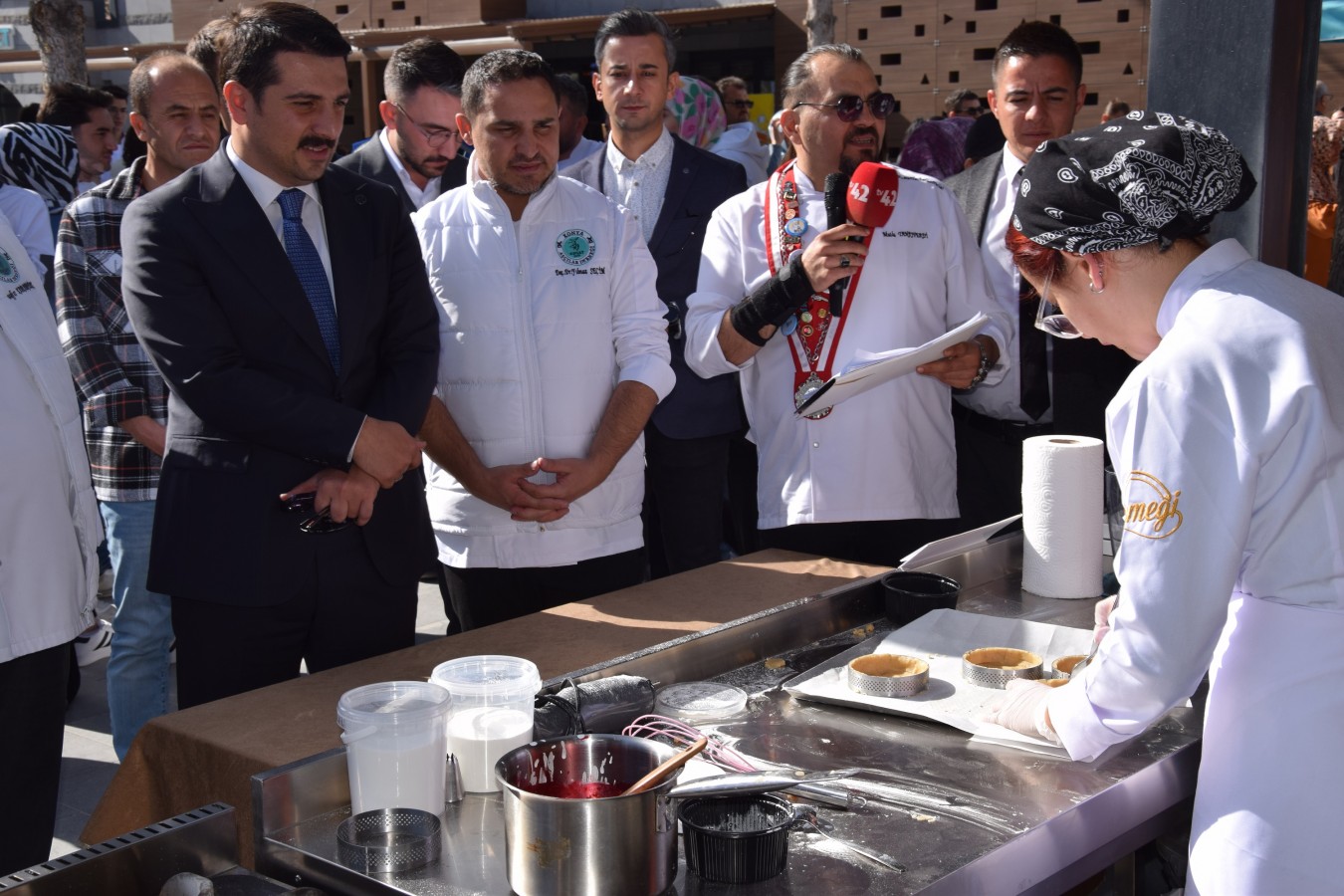 Konya'nın yemekleri yarıştı, Kaymakam oy verdi;