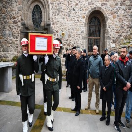 Kıbrıs gazisini ebediyete uğurladı