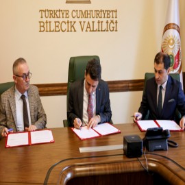 Bilecik’te öğrencilerin sağlığı için imzalar atıldı