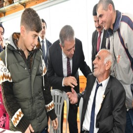 Vali Şıldak, Halfeti'de talepleri dinledi
