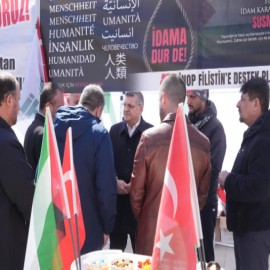 "Gazze’de yaşanan insanlık dramı bir an evvel sona ermeli"