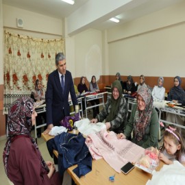 "Kadının emeği, görünmeyeni güzelleştiren güçlü bir dokunuştur"