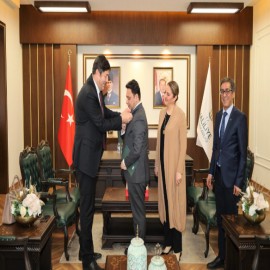 TEMA Vakfı’ndan Kaymakam Şahin’e yeşil takdir!