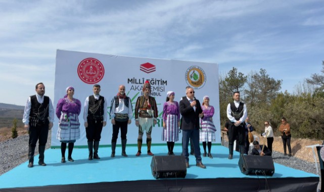 Çekmeköy’de Milli Eğitim Akademisi Hatıra Ormanı kuruldu