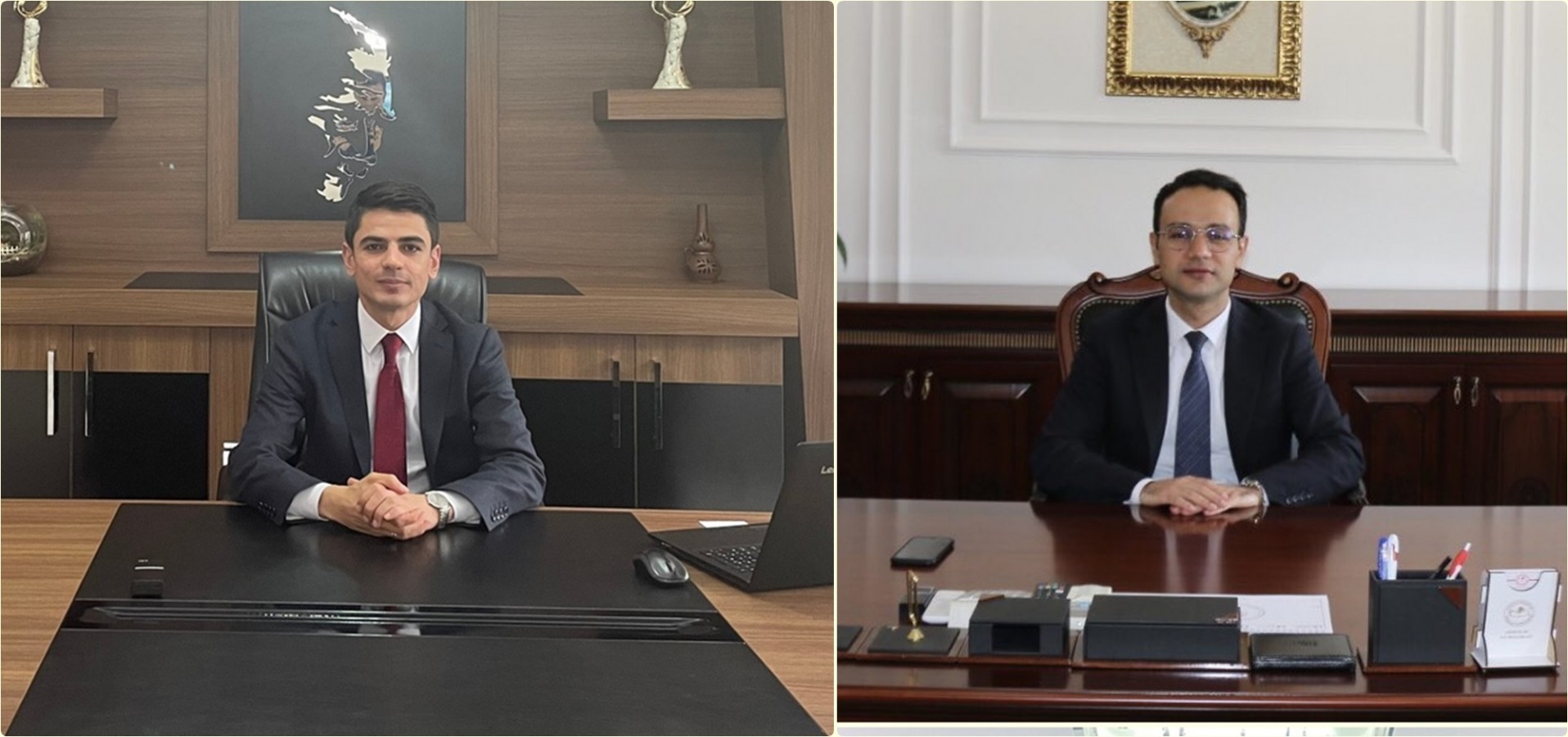 Kaymakamlar yer değiştirdi;