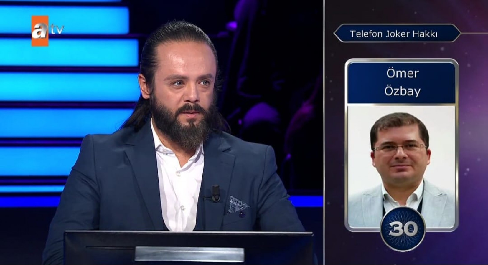 Milyoner yarışmasında sürpriz joker;