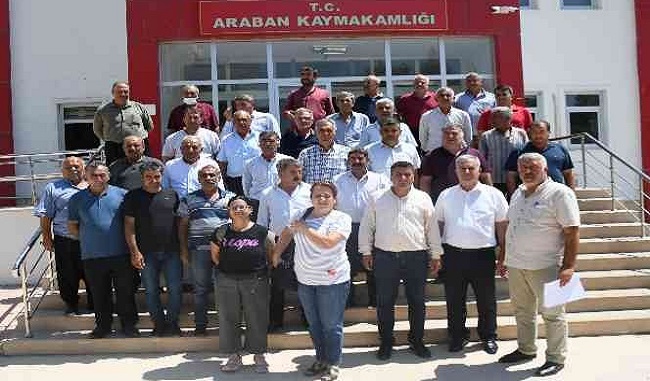 Arabanlıların kaymakam üzüntüsü;