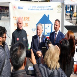 Vali Duru: "Afetlere dirençli toplum oluşturmak hedefimizdir"