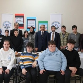 Özel öğrencilerle buluştular