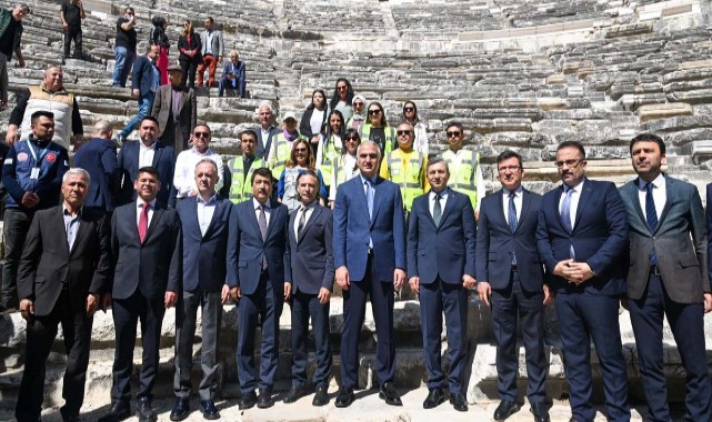 Aspendos geleceğe miras bırakılıyor