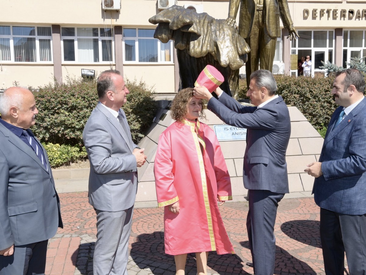 Sinop'ta ilk defa 'kadın ahi' seçildi;