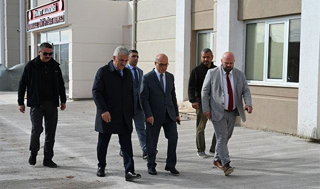 Vali Makas, geleceğin hafızlarının yetişeceği Dini İhtisas Merkezi'ni inceledi;