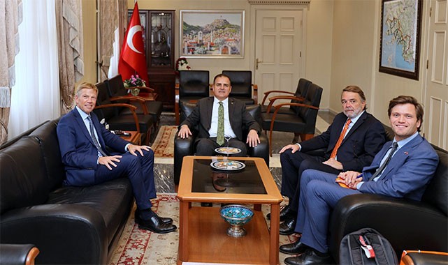 Hollanda Büyükelçisi Wijnands'tan Vali Akbıyık'a ziyaret