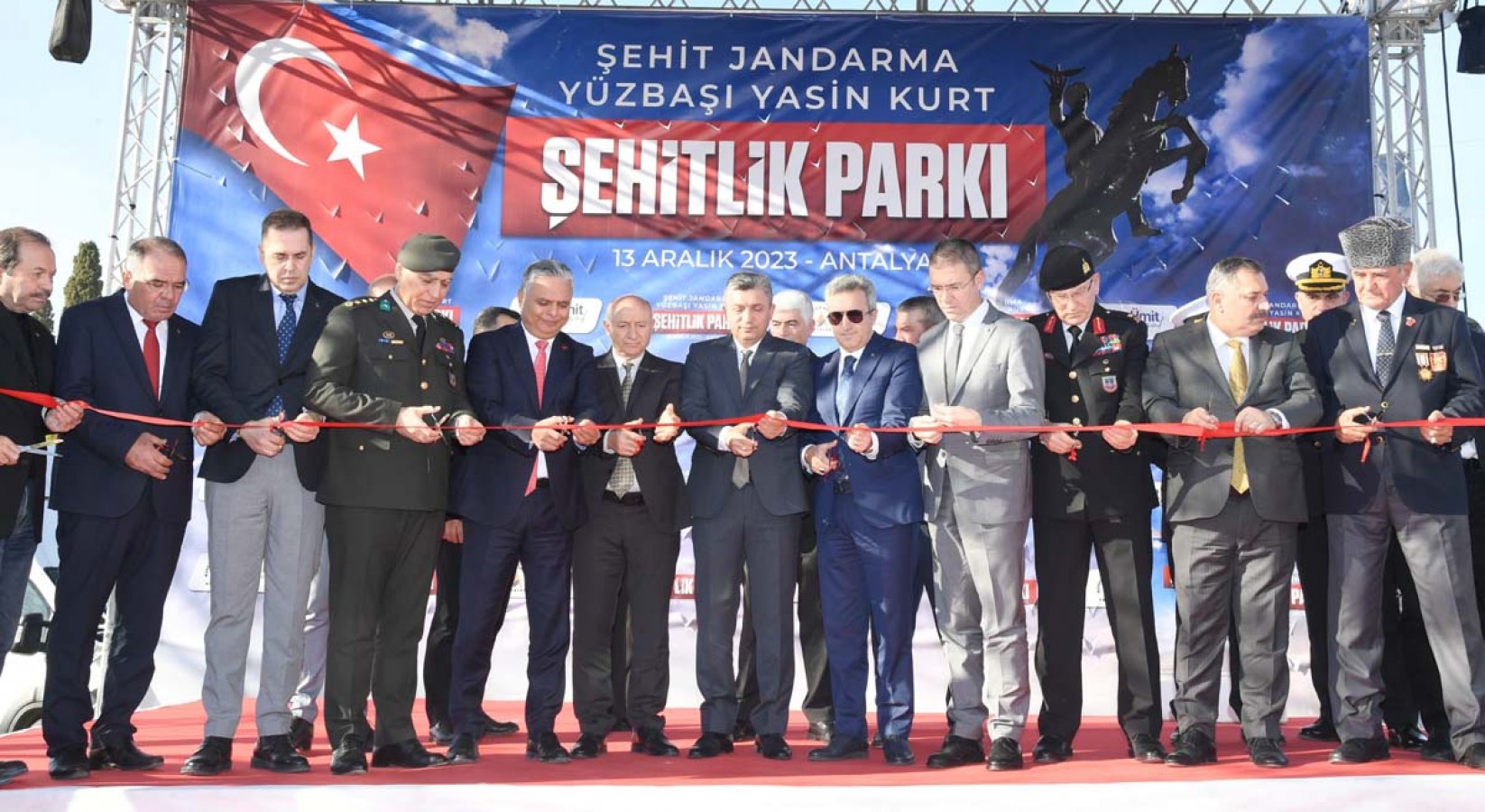 Antalyalı şehitlerin isimleri Şehitlik Parkı’nda yaşayacak
