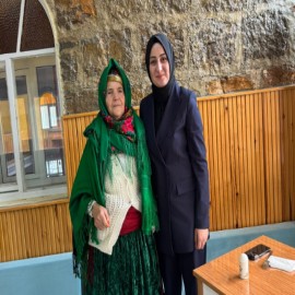 İlçenin ulu çınarları ile buluştu