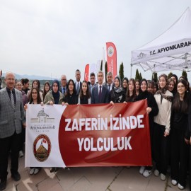 Gençler, "Zaferin İzinde Yolcuğa" çıkıyor