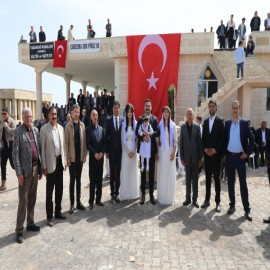 Kaymakam Ülkü Ezidi  vatandaşların yeni yılını kutladı