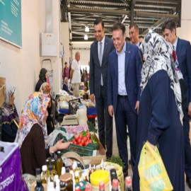 Vali Sözer, Söğüt'ün nabzını tuttu