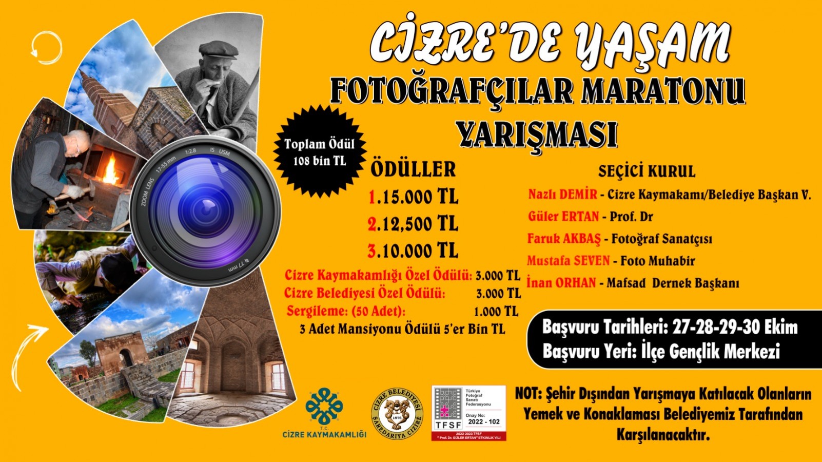 Fotoğraf tutkunları ‘Cizre’de Yaşam’ı fotoğraflayacak;