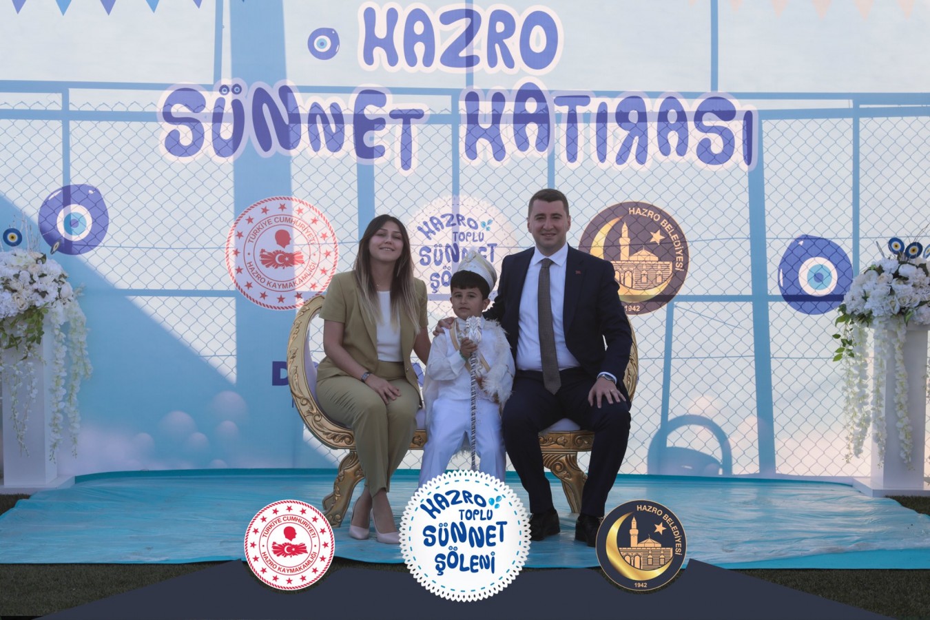 Hazro’da toplu sünnet şöleni