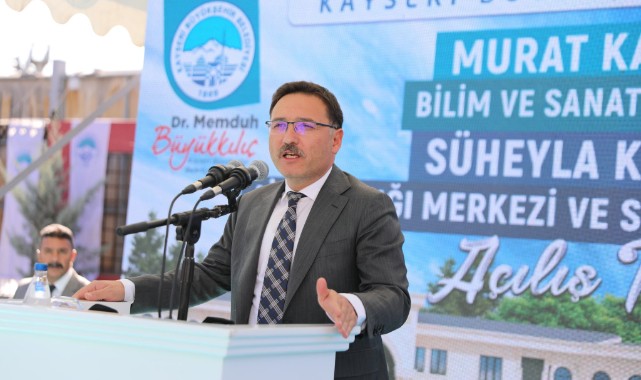 Kayseri’de çalışma masası ve kütüphanesi olmayan öğrenci kalmayacak