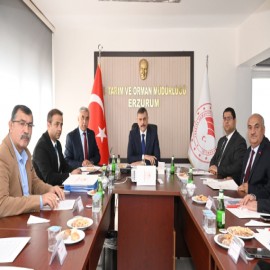 Erzurum'un tarım arazileri güvence altında