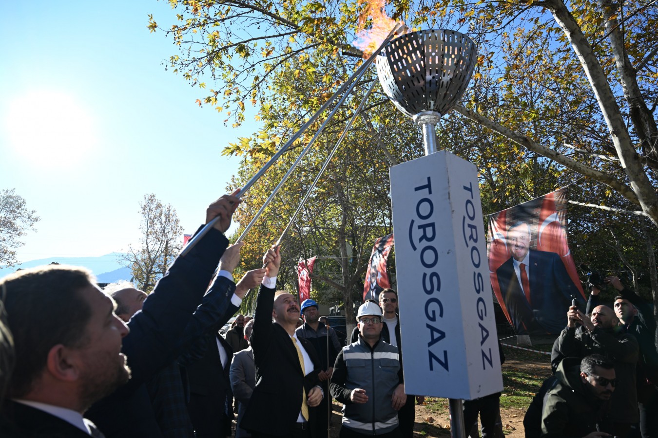 Eğirdir doğalgazına kavuştu "Şehirde ne varsa ilçede, ilçede ne varsa köyde de olacak";