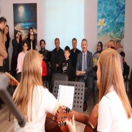 Kemerli öğrenciler, sanatla buluşuyor