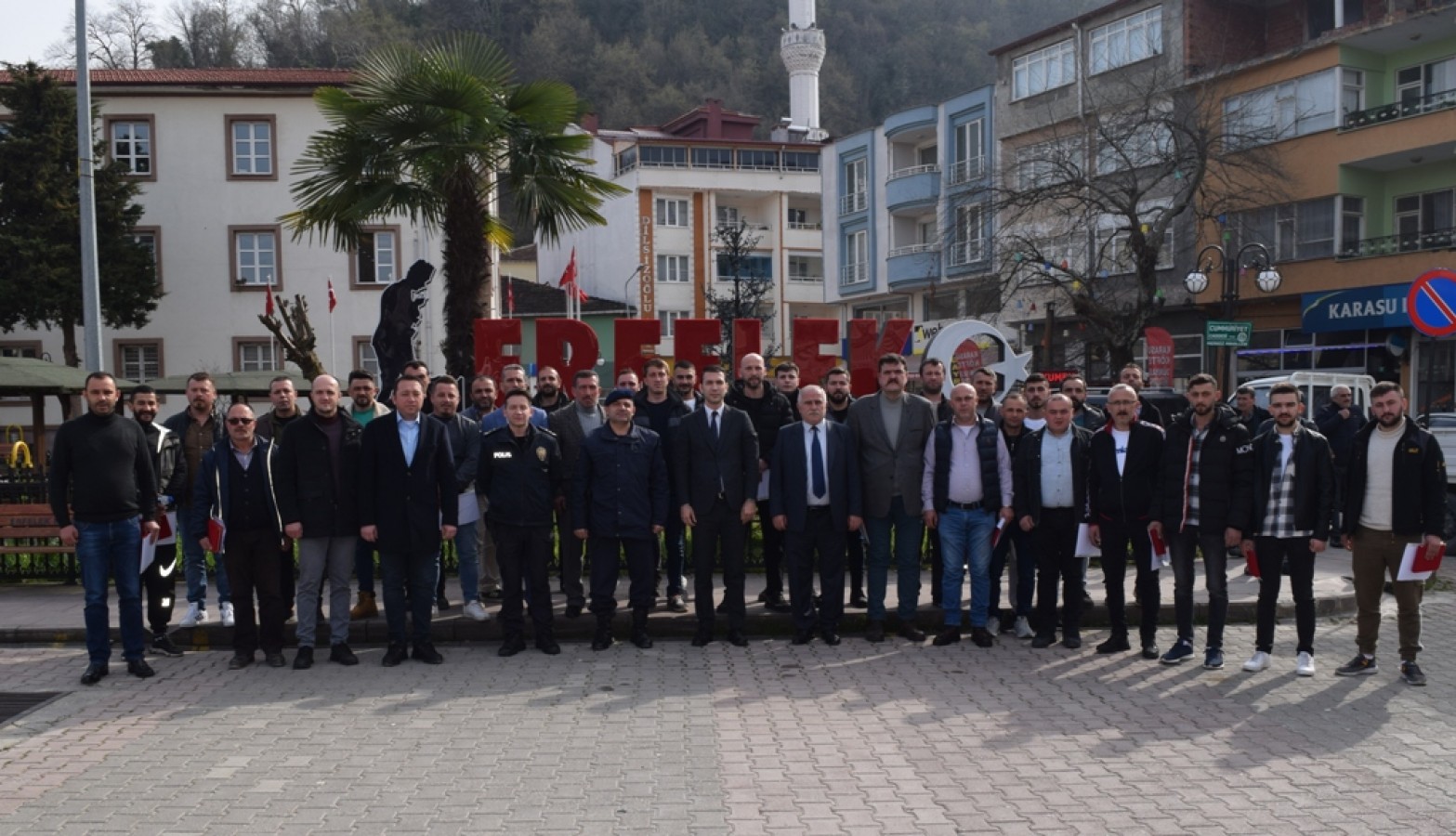 Deprem bölgesine giden gönüllülere teşekkür;