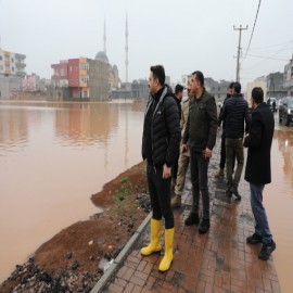 Viranşehir’de su baskını!